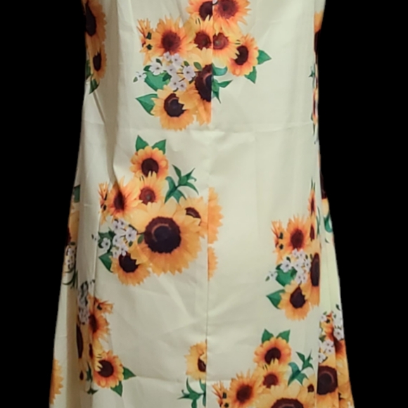 Unknown brand size L yellow dress - Picture 4 of 9